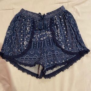 abercrombie kids flowy shorts